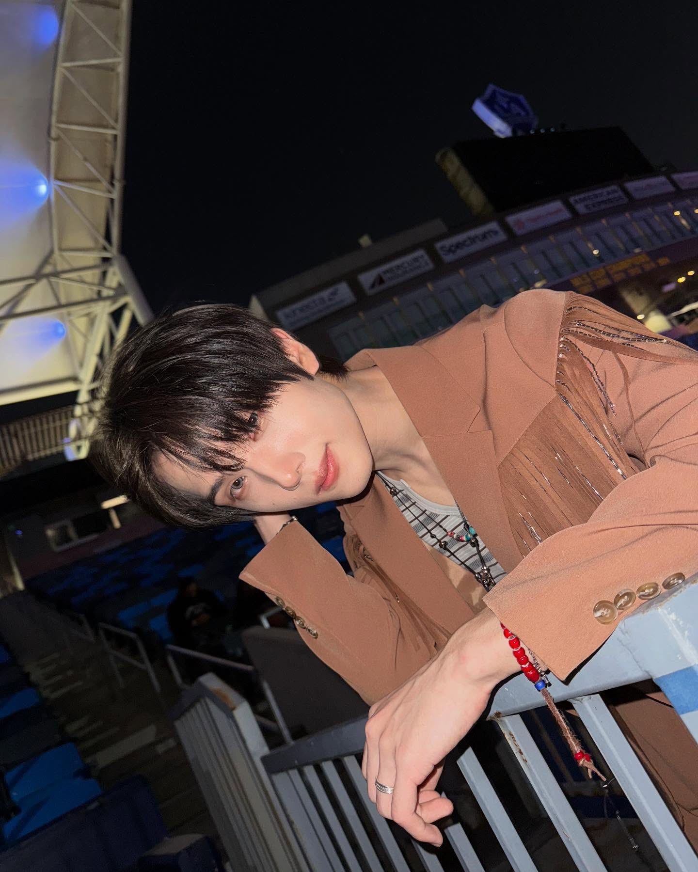 A moment captured by Jisung (NCT DREAM)'s fan
