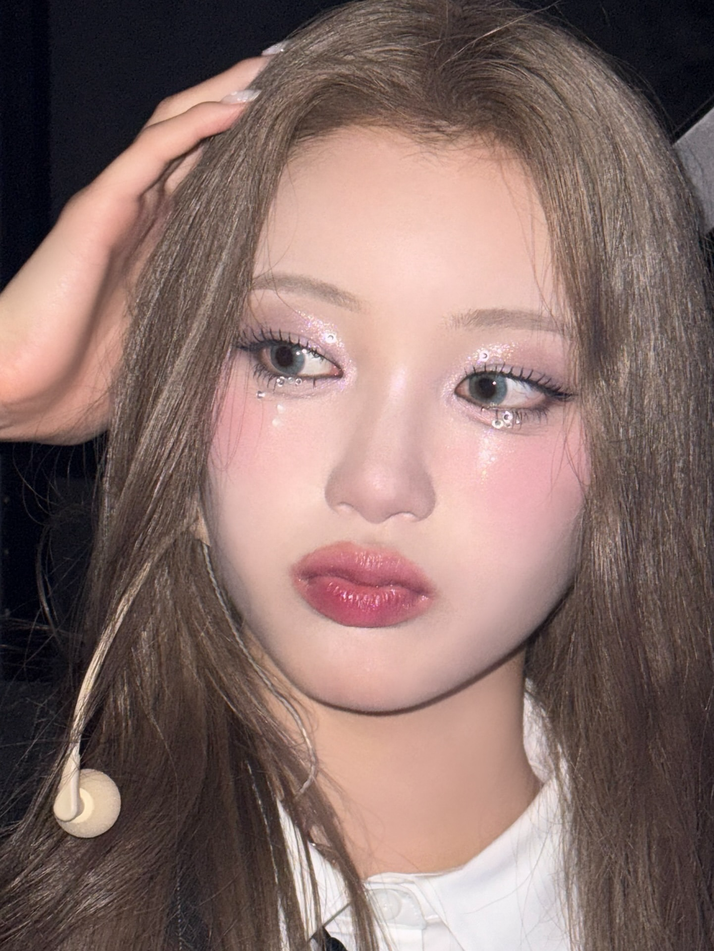 櫻井美羽 (ME:I)の舞台裏ショット