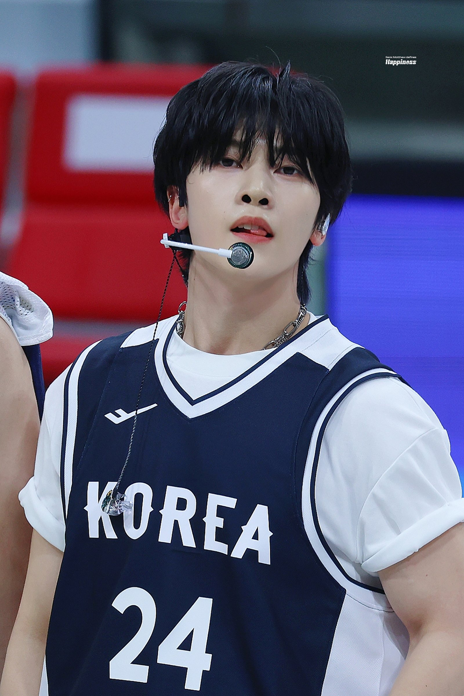 Recent activity shot of Seok Matthew (ZEROBASEONE)