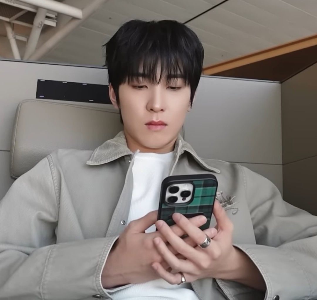 Recent activity shot of Wonwoo (SEVENTEEN)