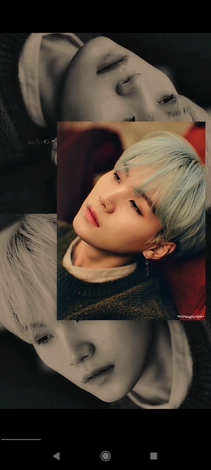 SUGA (防弹少年团)的幕后花絮