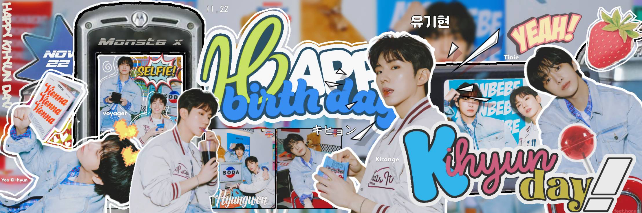 A moment captured by Kihyun (MONSTA X)'s fan