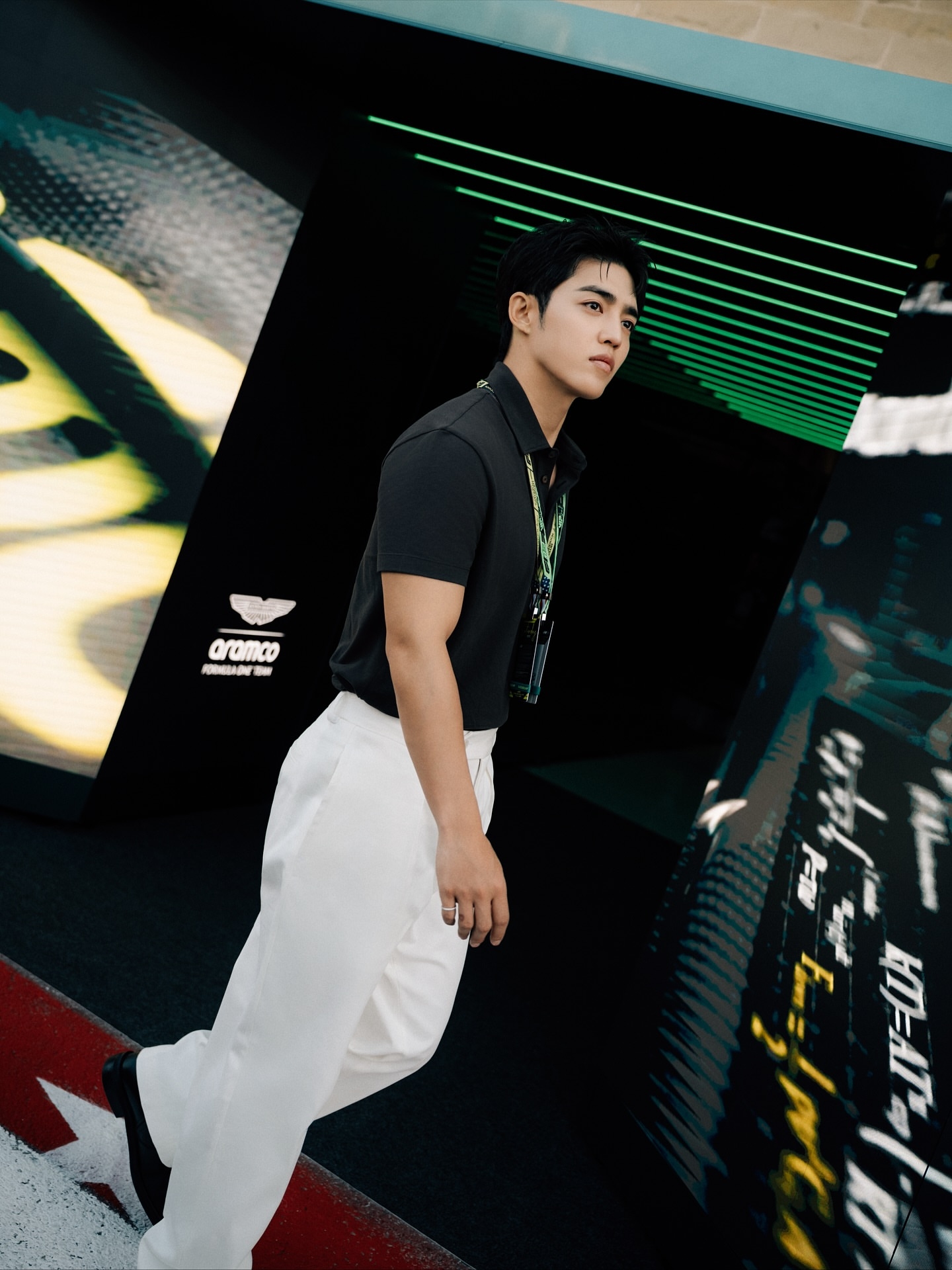 Momen yang diabadikan oleh penggemar S.Coups (SEVENTEEN)