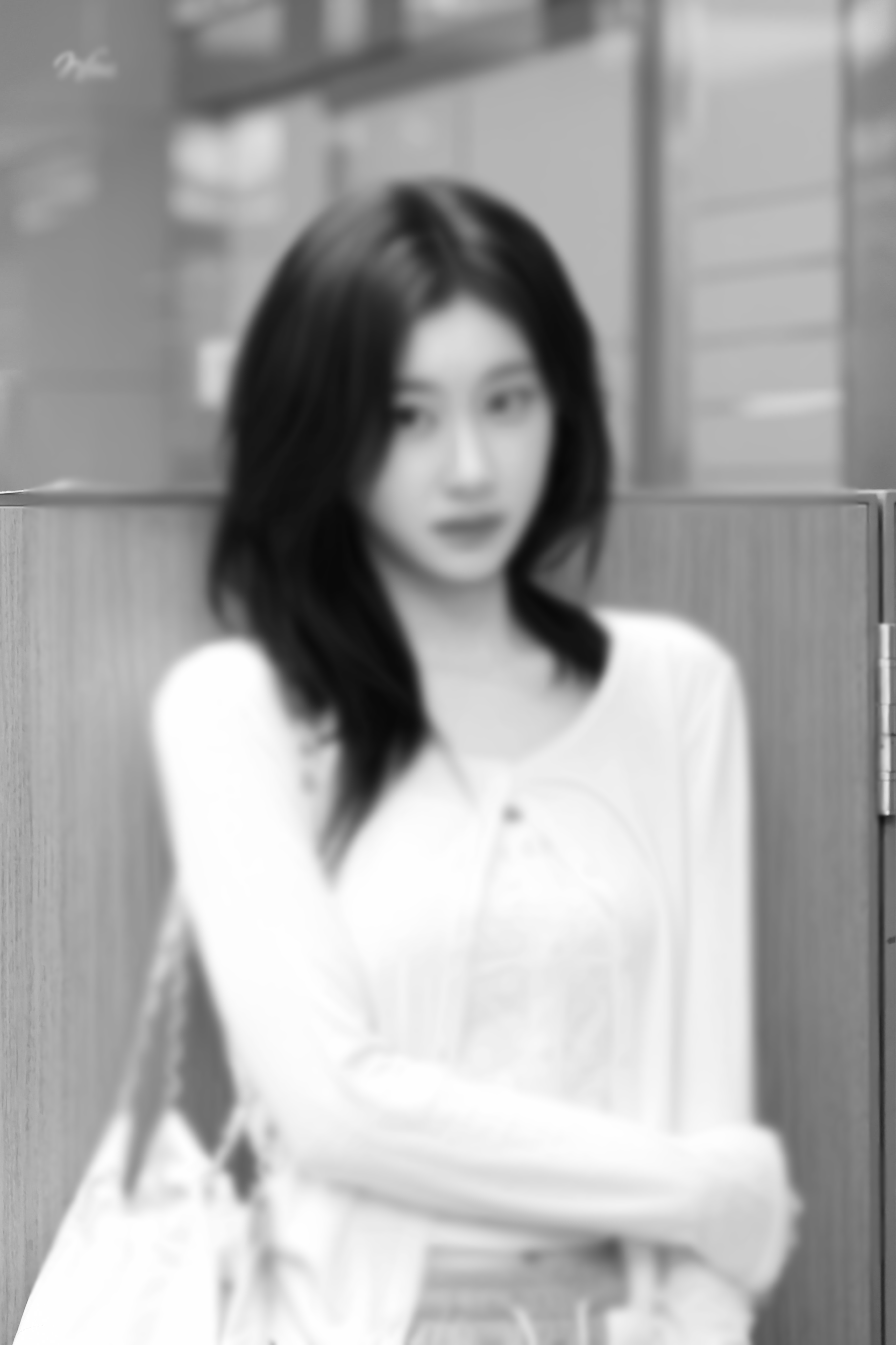 Momen yang diabadikan oleh penggemar Chaeryeong (ITZY)