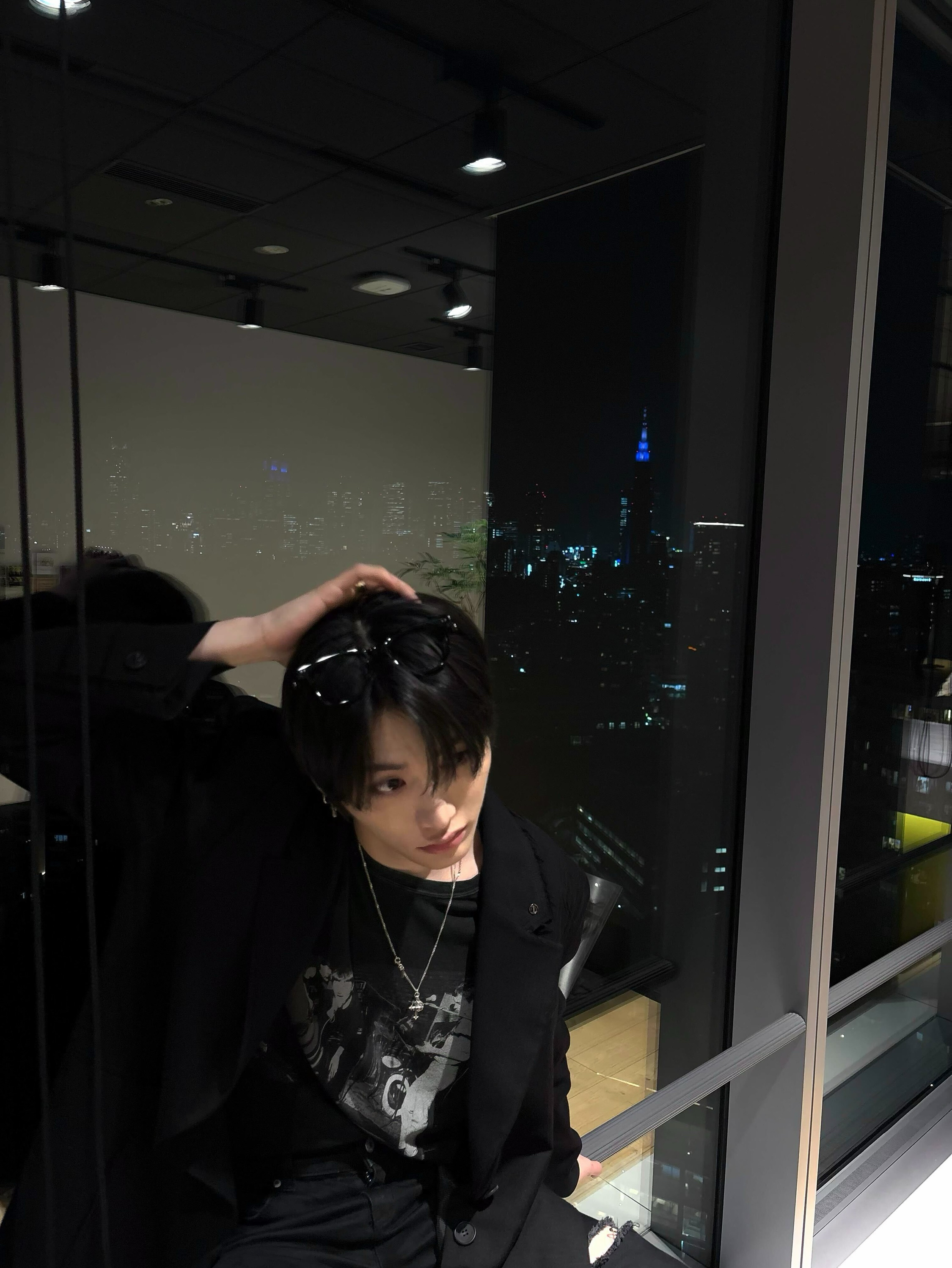 Recent activity shot of Taesan (BOYNEXTDOOR)