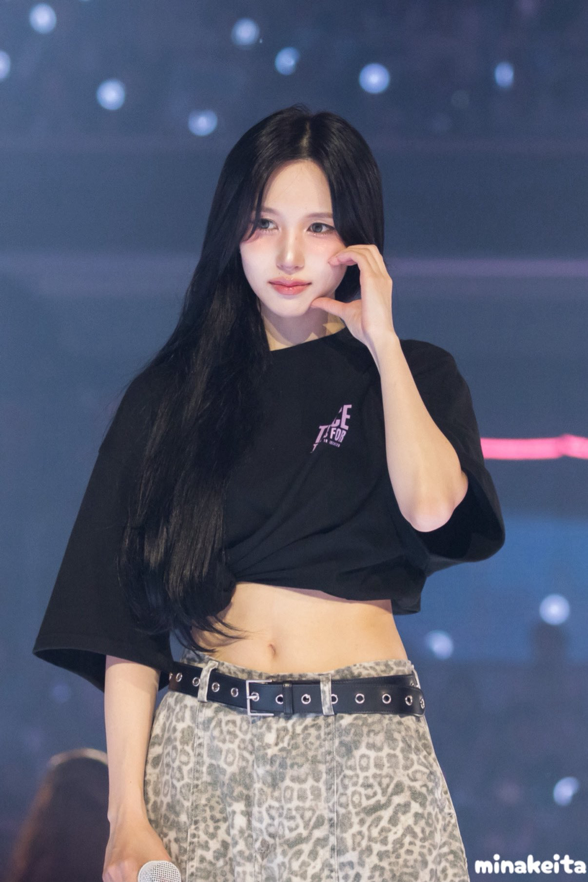 A moment captured by Mina (TWICE)'s fan