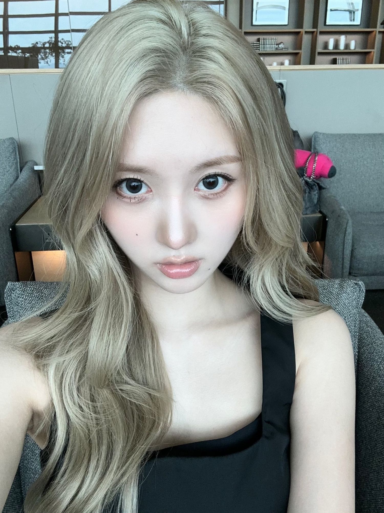 A moment captured by Gaeul (IVE)'s fan