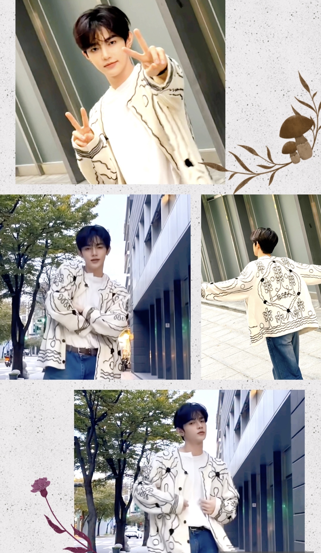 Fan-made special wallpaper for Zhang Hao (ZEROBASEONE)