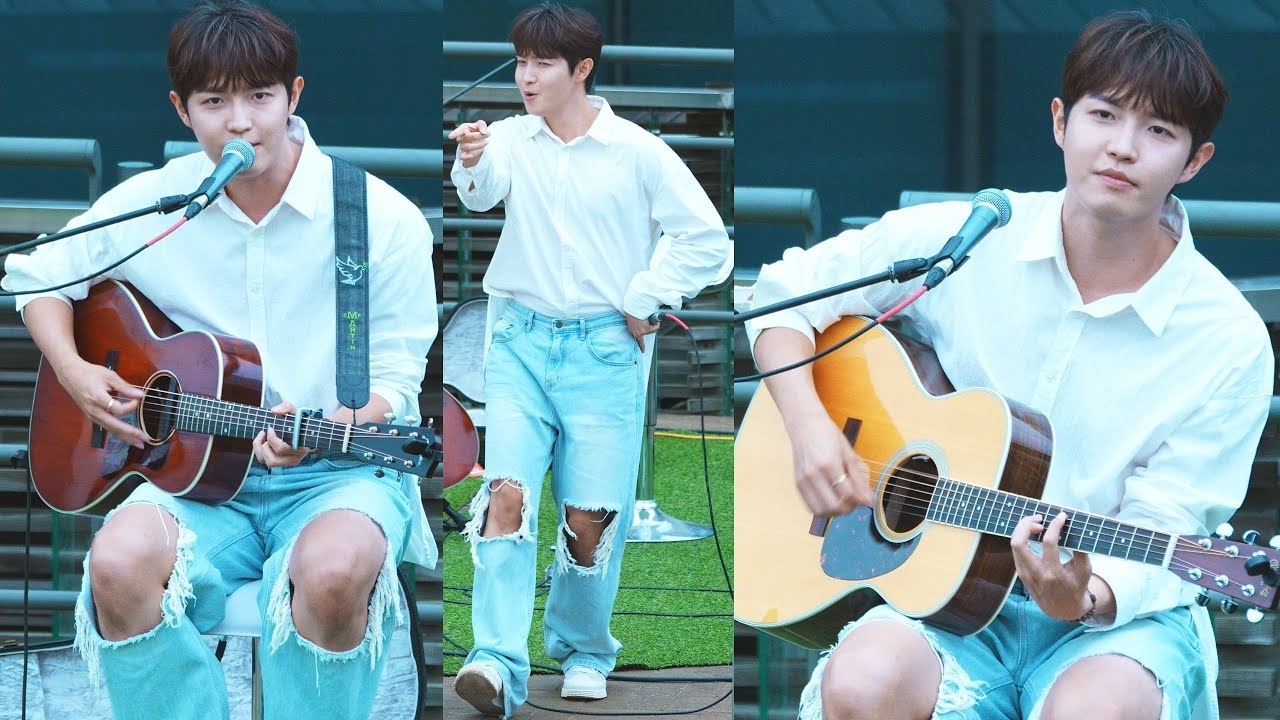 Behind-the-scenes cut of Kim Jaehwan