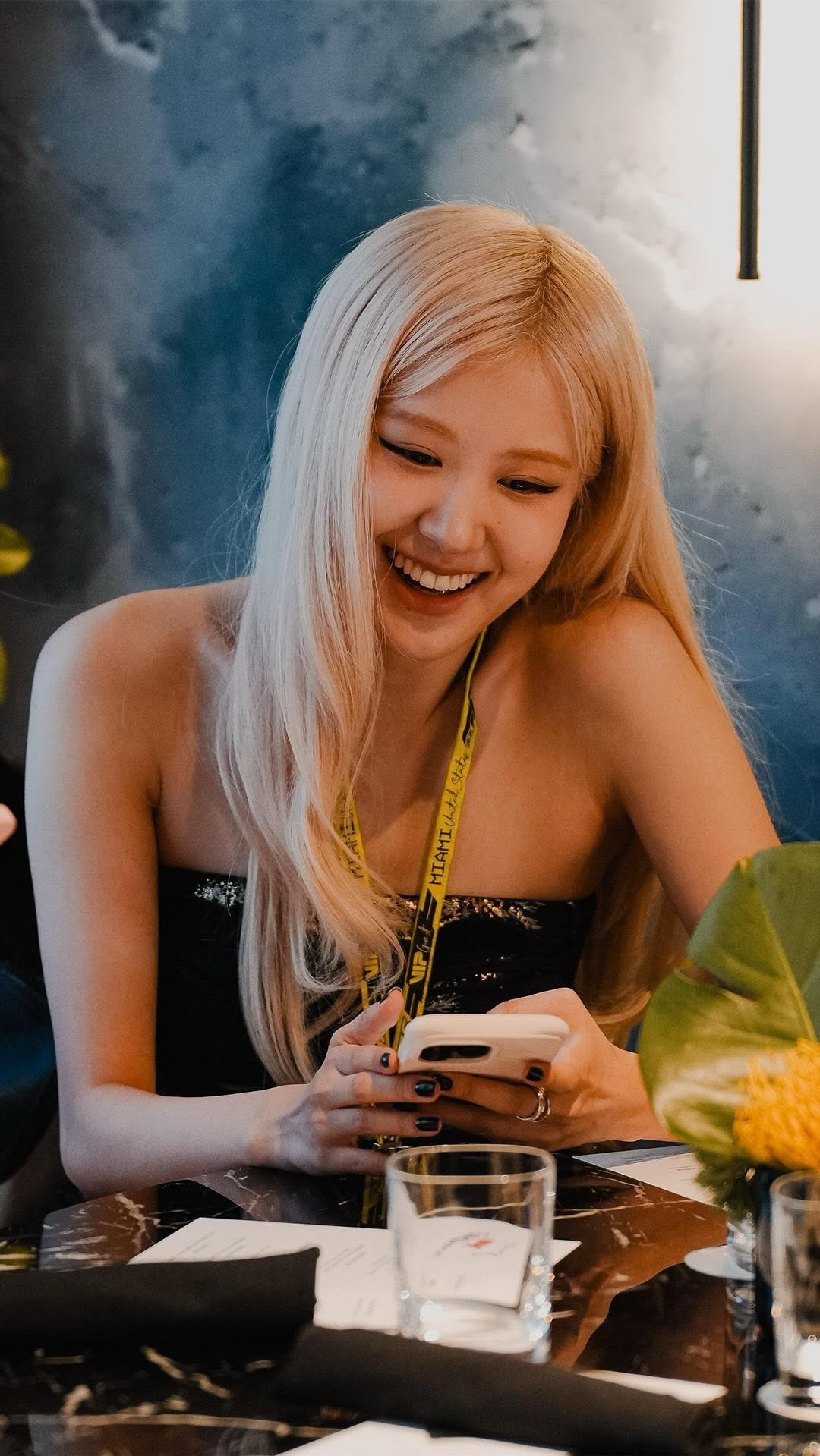 A moment captured by ROSÉ (BLACKPINK)'s fan