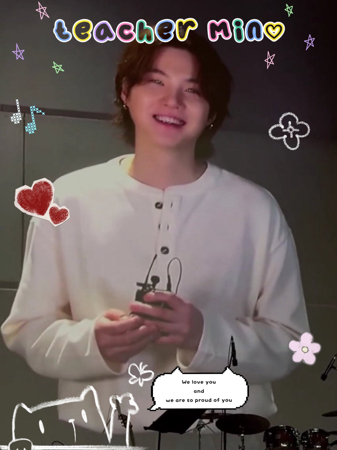 Recent activity shot of SUGA (BTS)