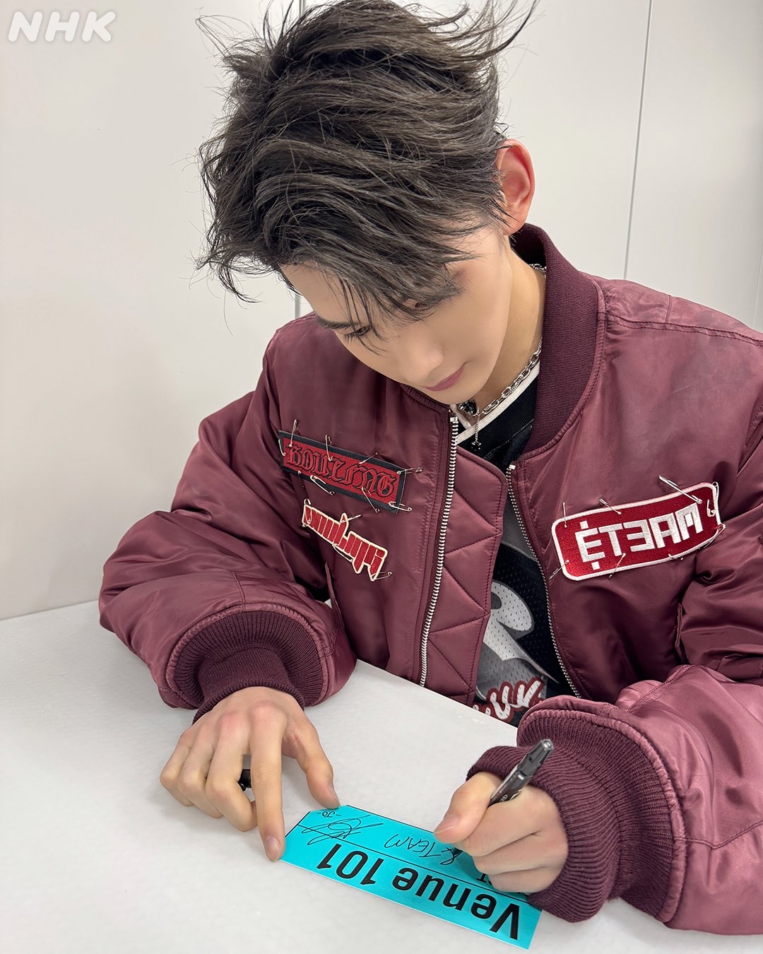 A moment captured by Jo (&TEAM)'s fan