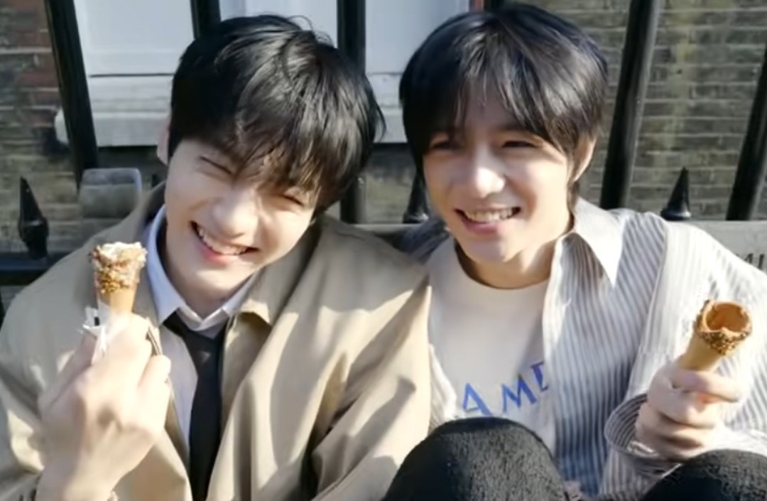 A moment captured by Beomgyu (TOMORROW X TOGETHER)'s fan