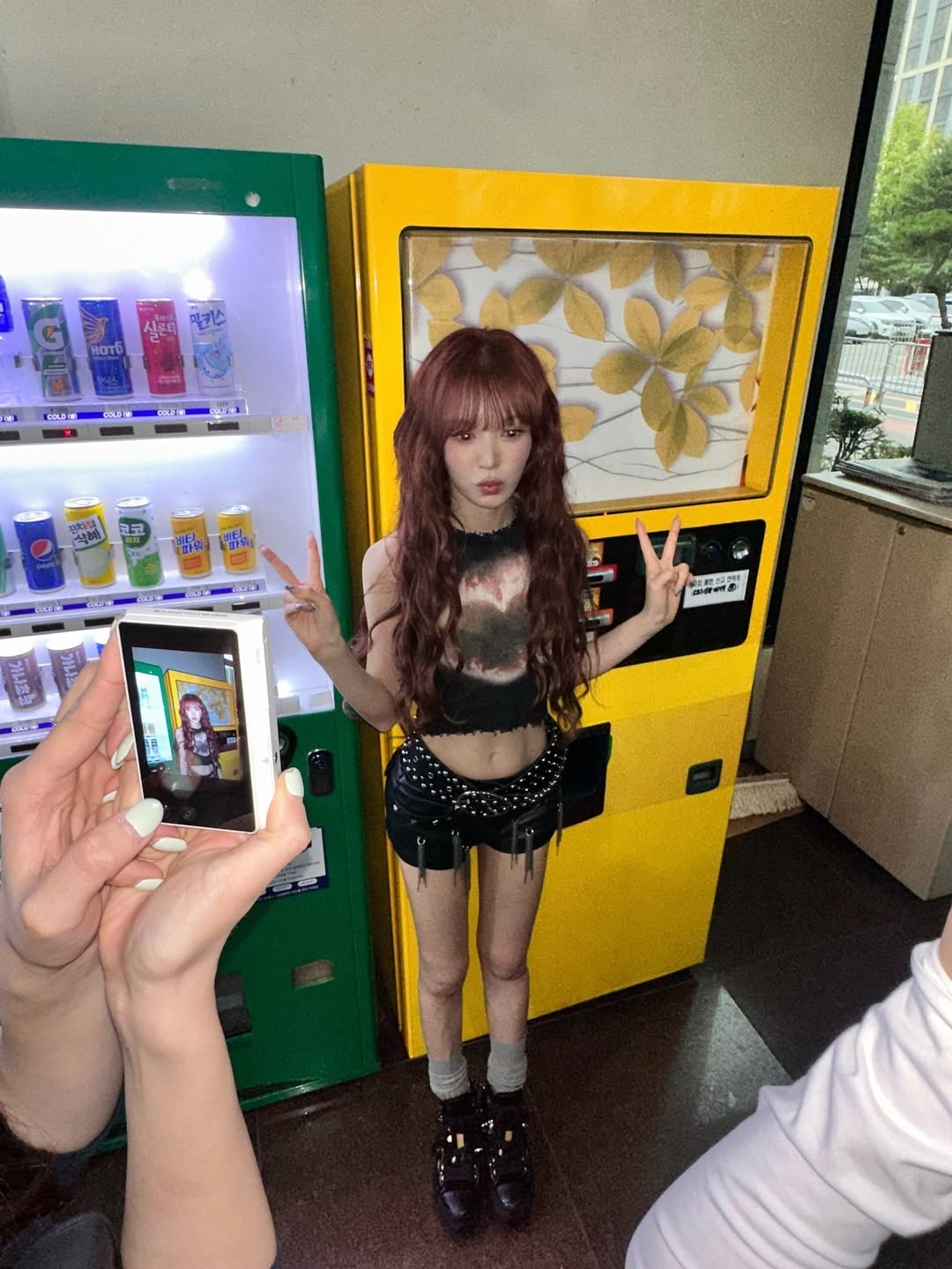 A moment captured by Red Velvet's fan