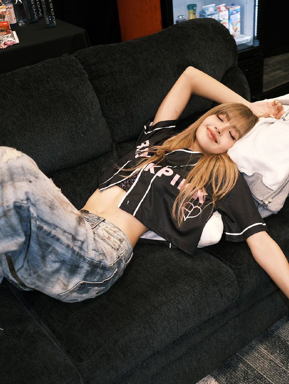 Recent activity shot of Lisa (BLACKPINK)