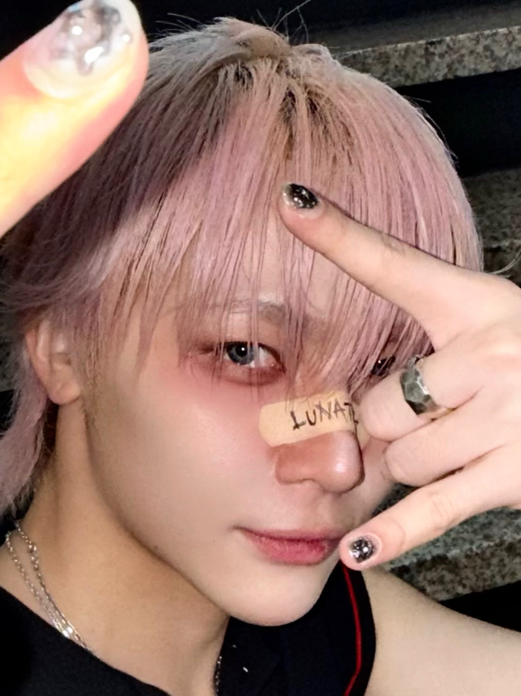 A moment captured by Nicholas (&TEAM)'s fan