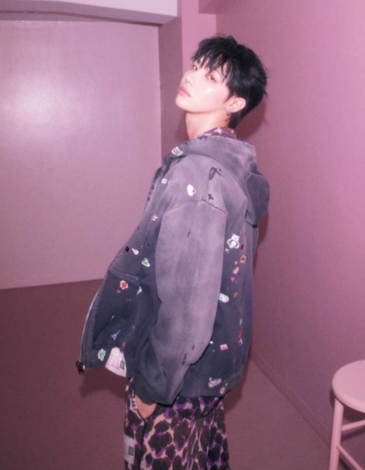 Recent activity shot of Nicholas (&TEAM)