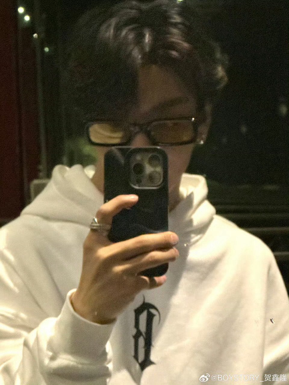 Latest photo of He Xinlong (BOY STORY)