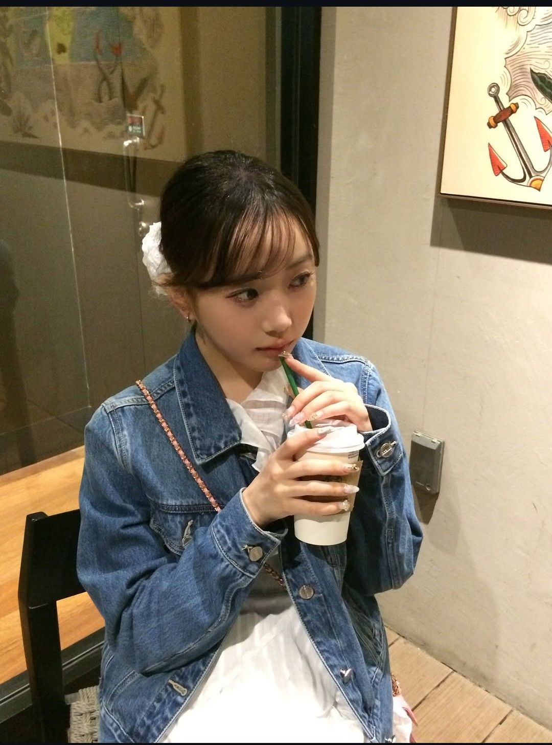 A moment captured by Shimizu Keiko (ME:I)'s fan