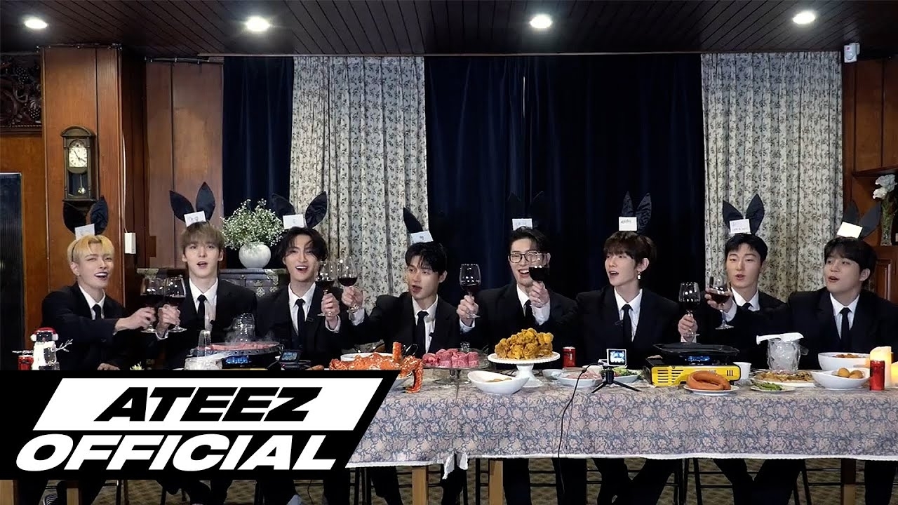 ATEEZ的幕後花絮