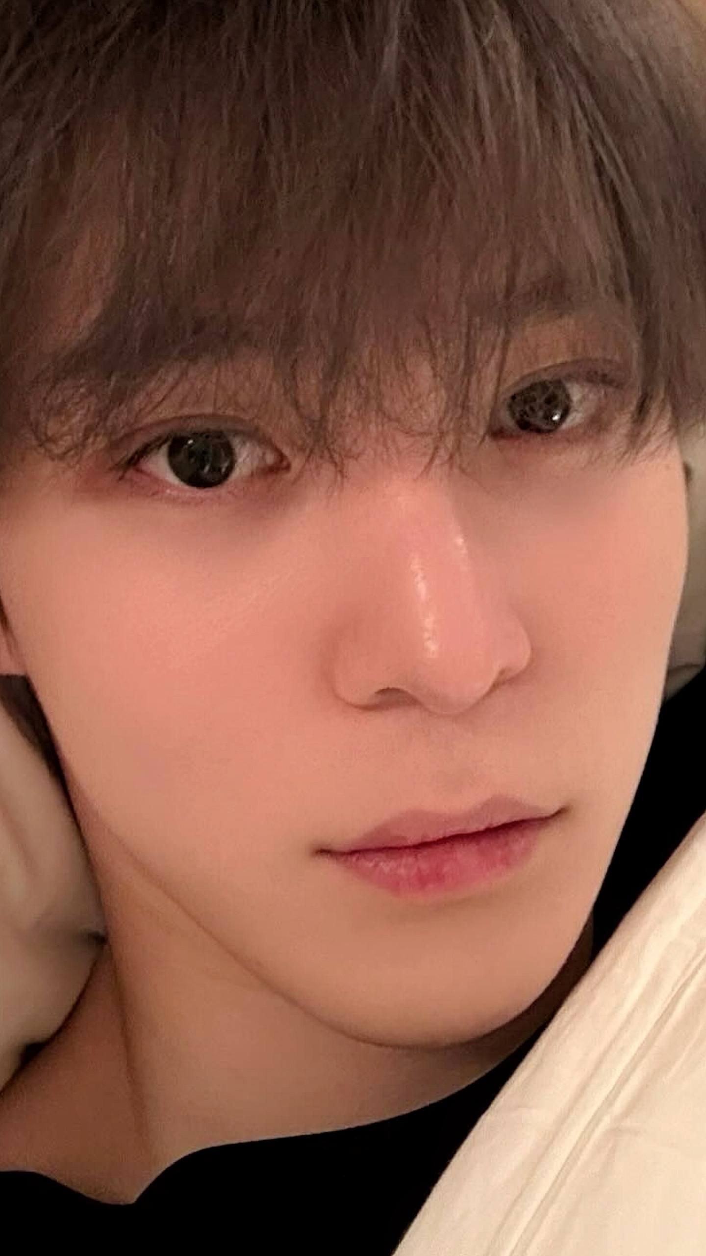 A heartfelt wallpaper shared by Yunho (ATEEZ)'s fans