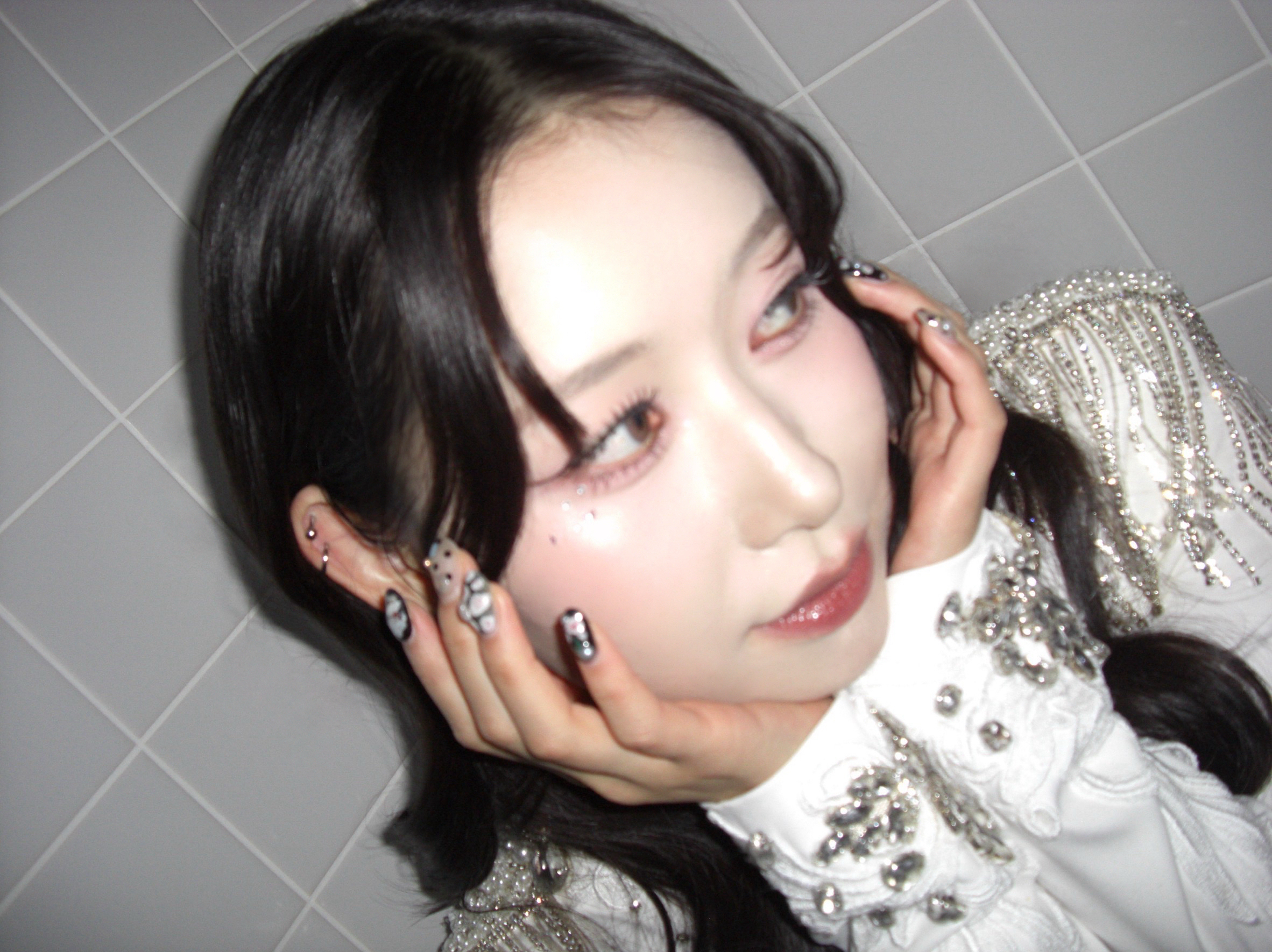 A moment captured by Kasahara Momona (ME:I)'s fan