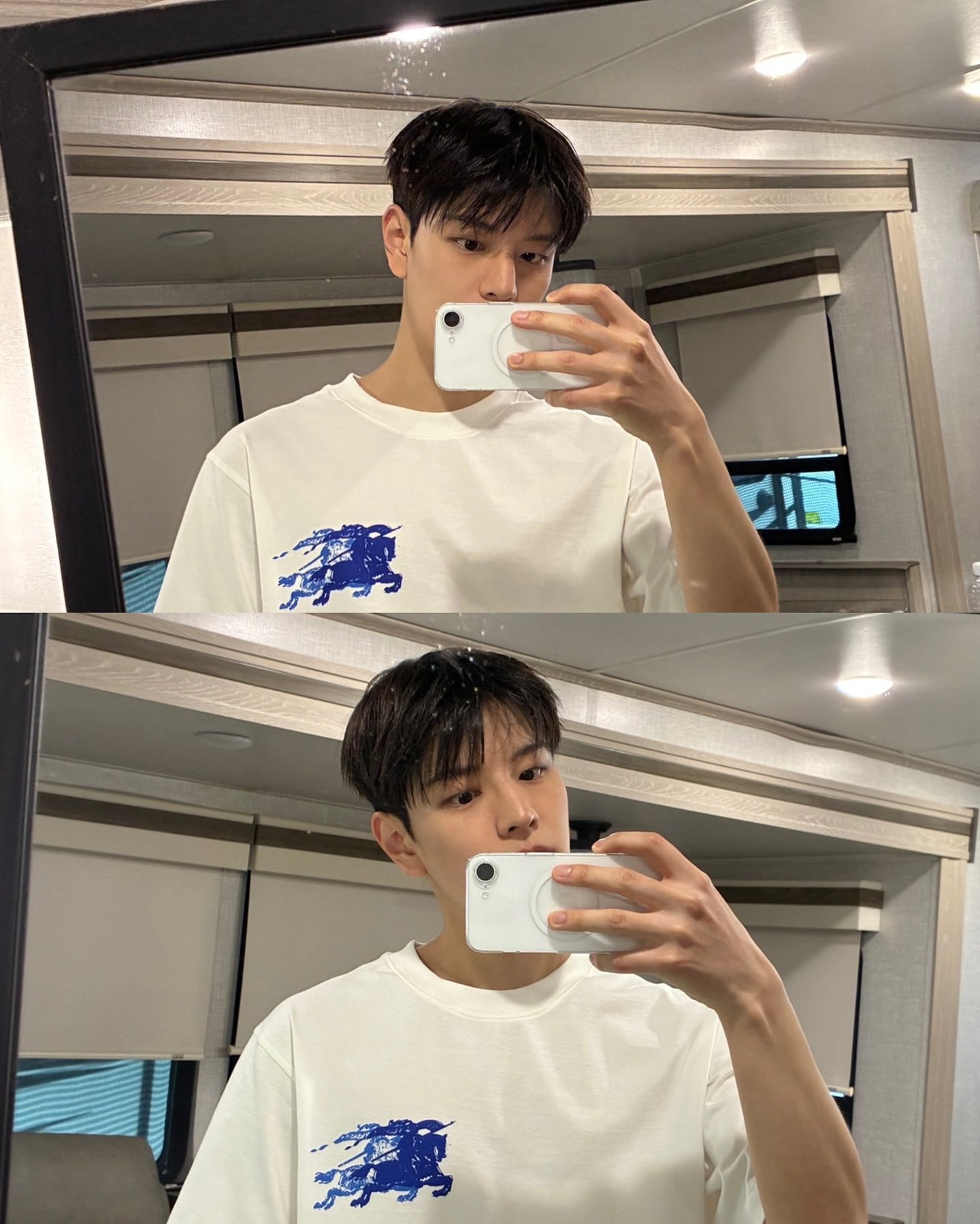 A moment captured by Seungmin (Stray Kids)'s fan