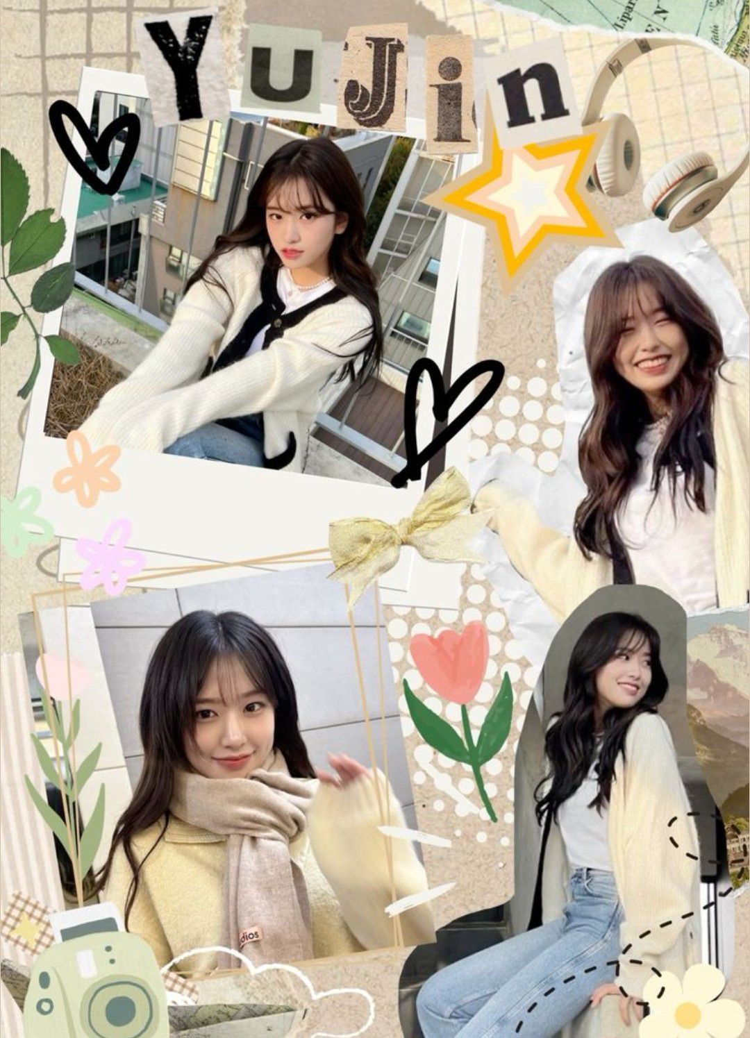 Behind-the-scenes cut of An Yujin (IVE)