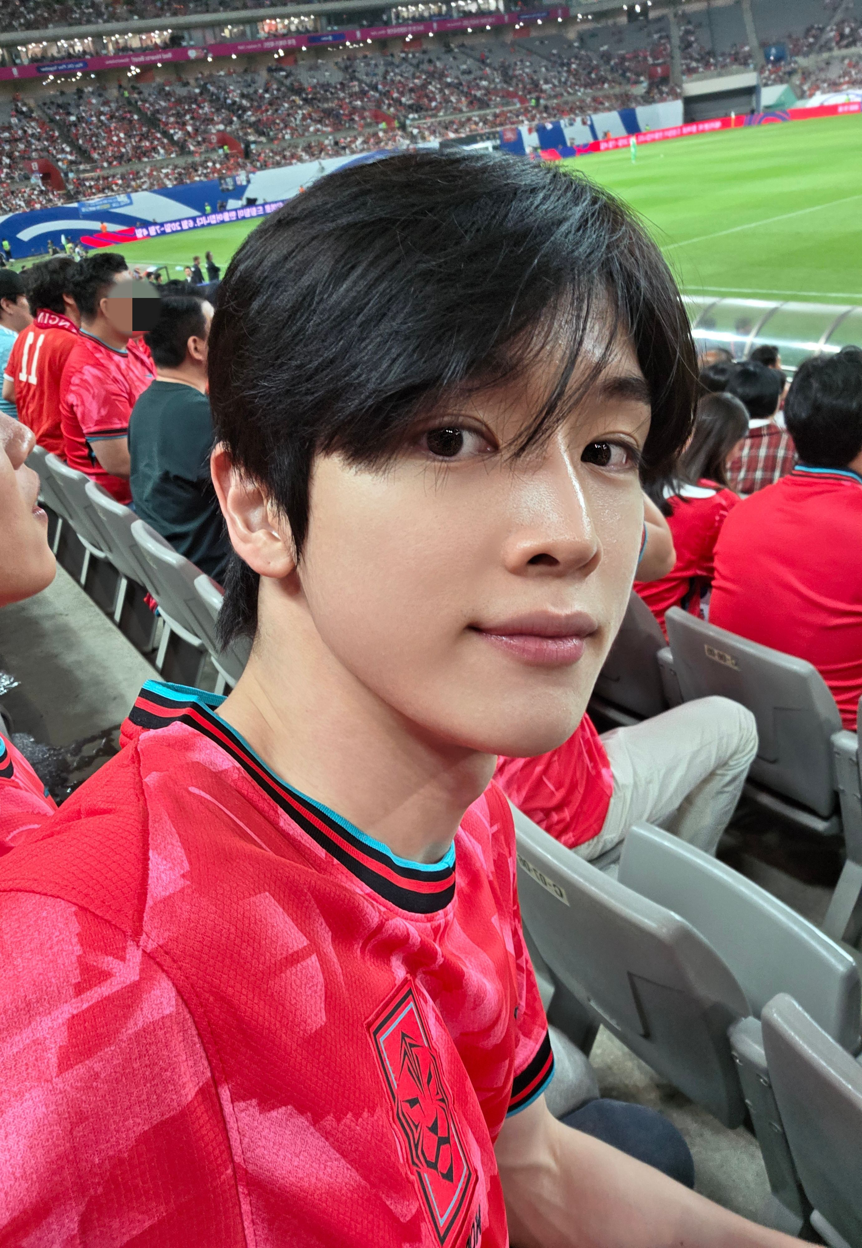 A moment captured by Sungchan (RIIZE)'s fan