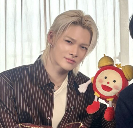 Recent activity shot of NI-KI (ENHYPEN)