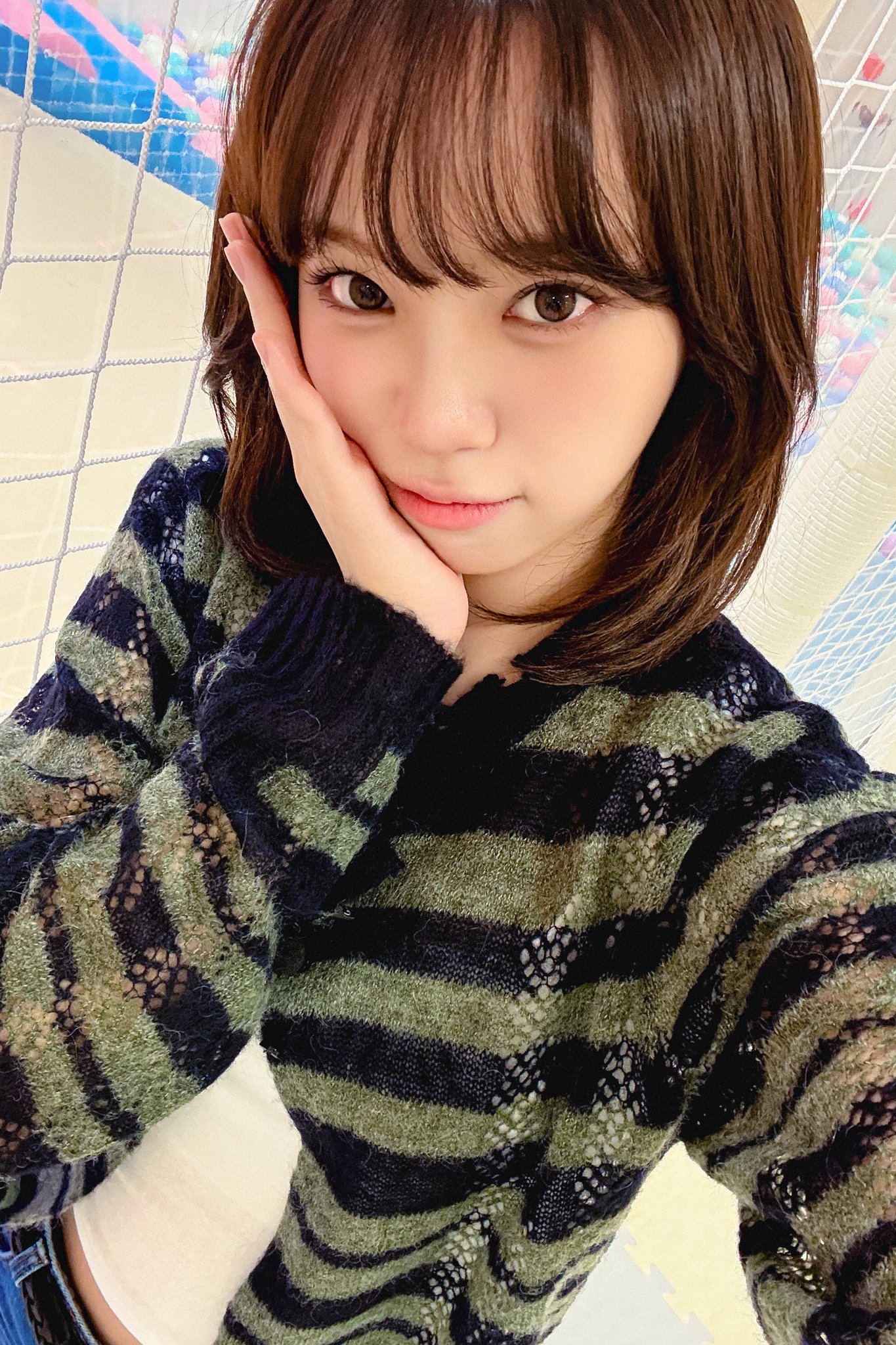 Behind-the-scenes cut of Kim Chaewon (LE SSERAFIM)