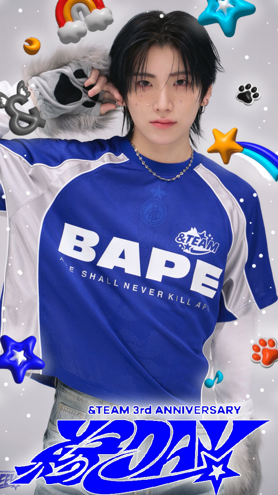 Fan-made special wallpaper for Yuma (&TEAM)