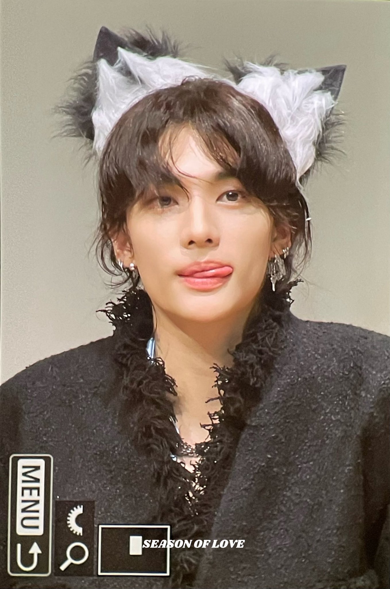 A moment captured by Hyunjin (Stray Kids)'s fan
