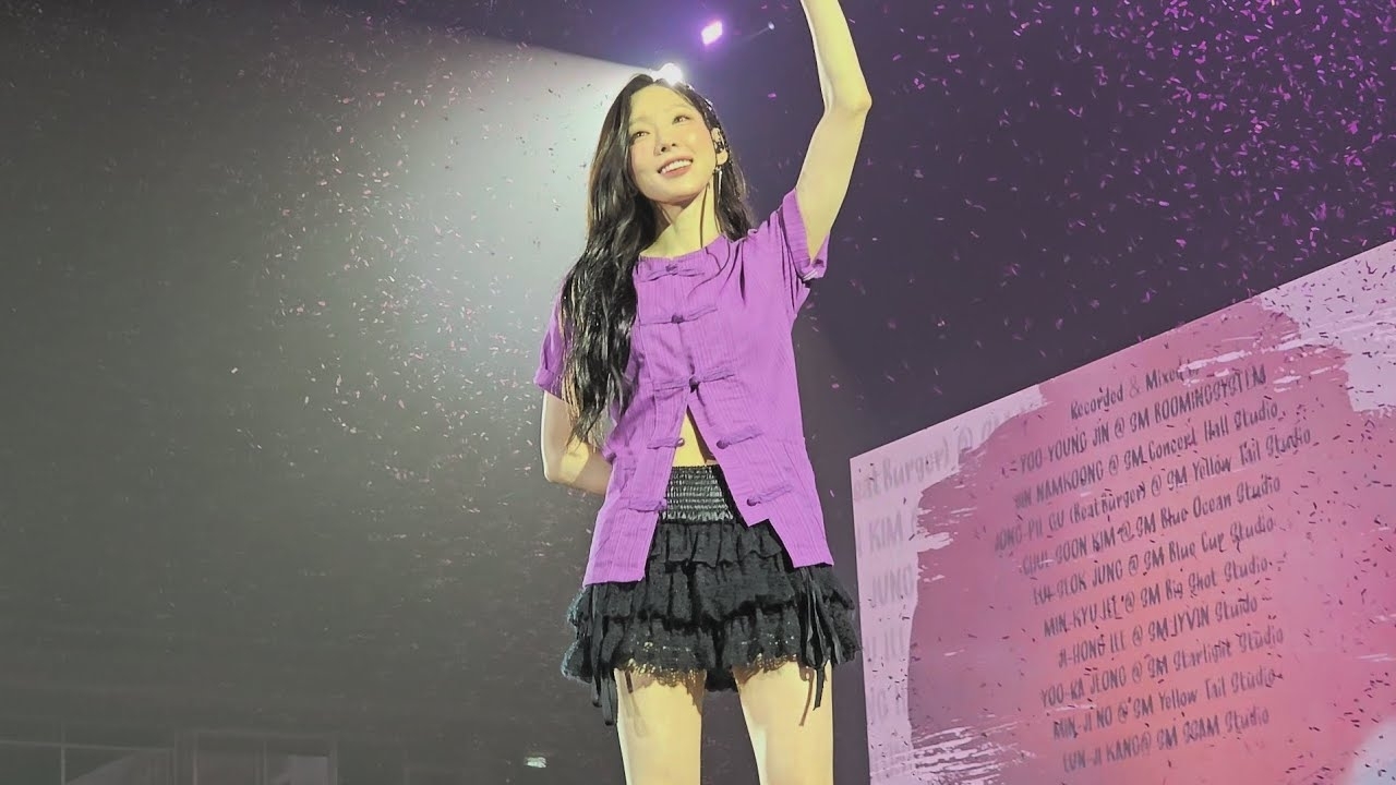 A moment captured by Taeyeon (Girls' Generation)'s fan