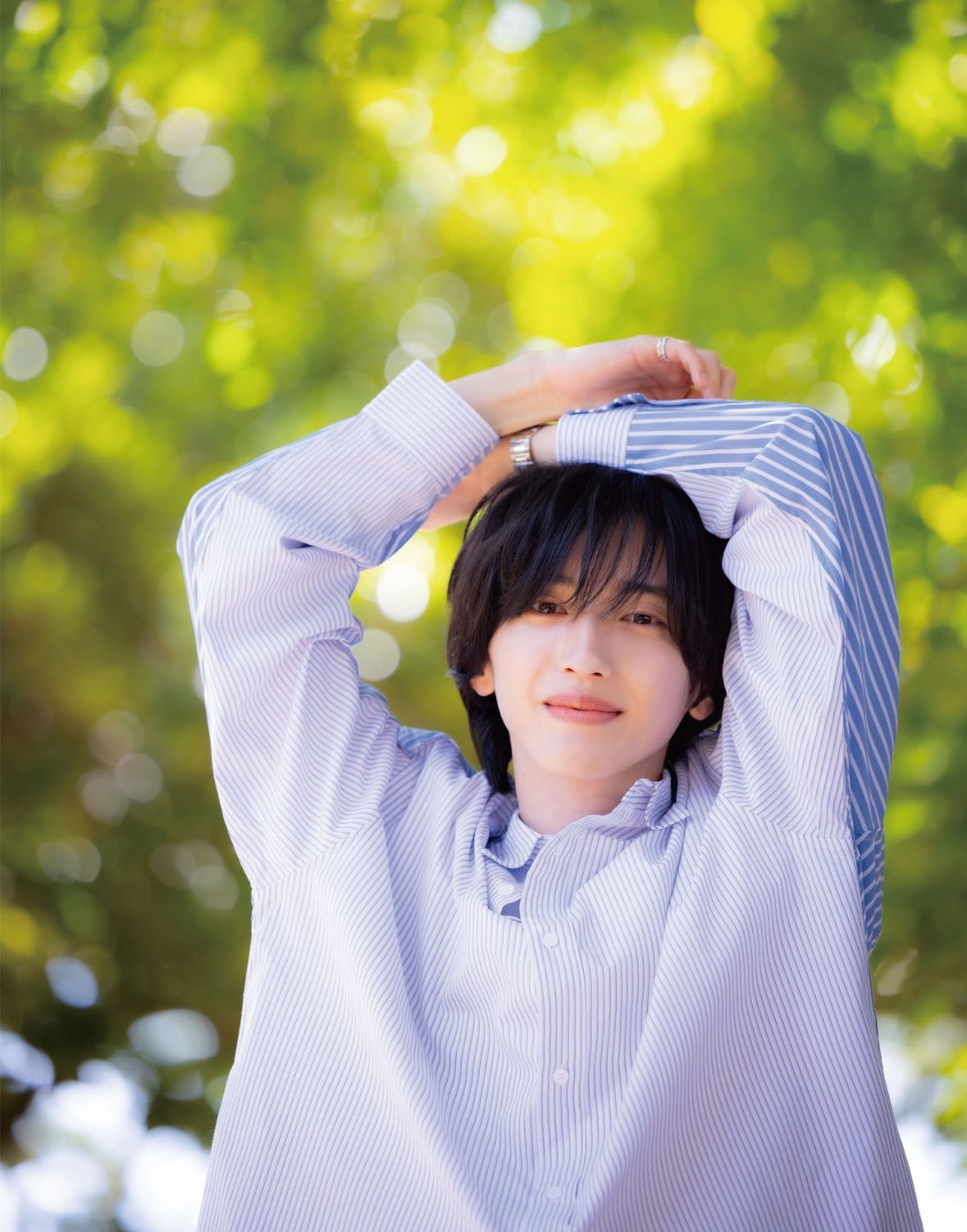 A moment captured by Michieda Shunsuke (Naniwa Danshi)'s fan