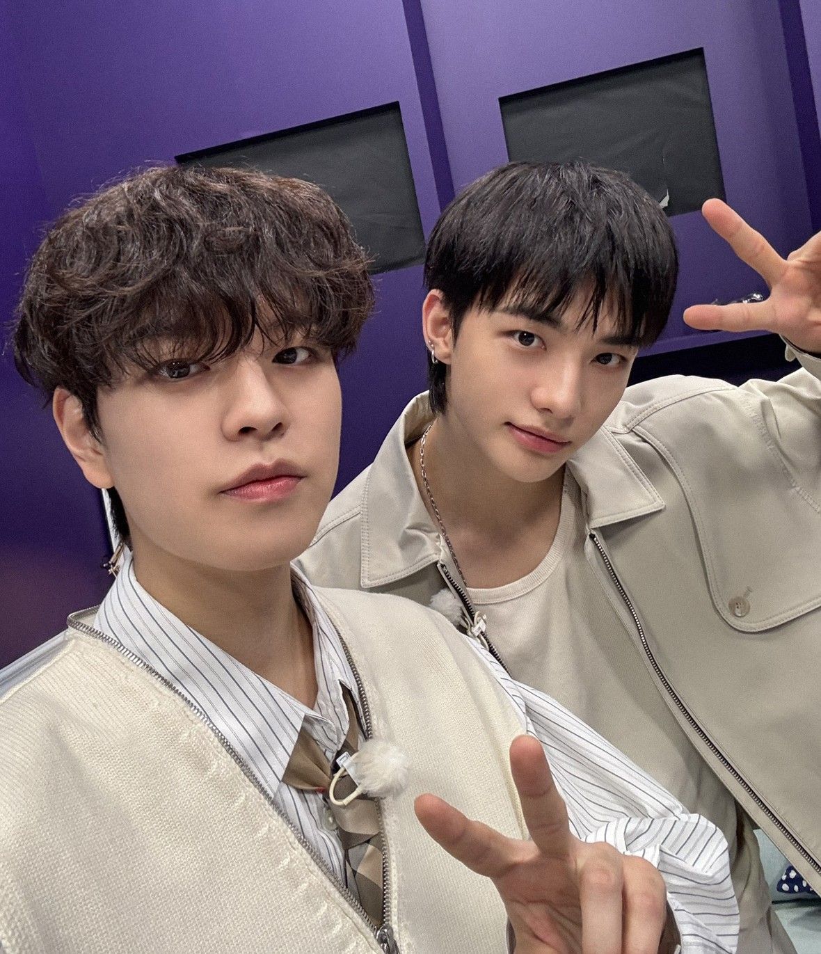 A moment captured by Seungmin (Stray Kids)'s fan