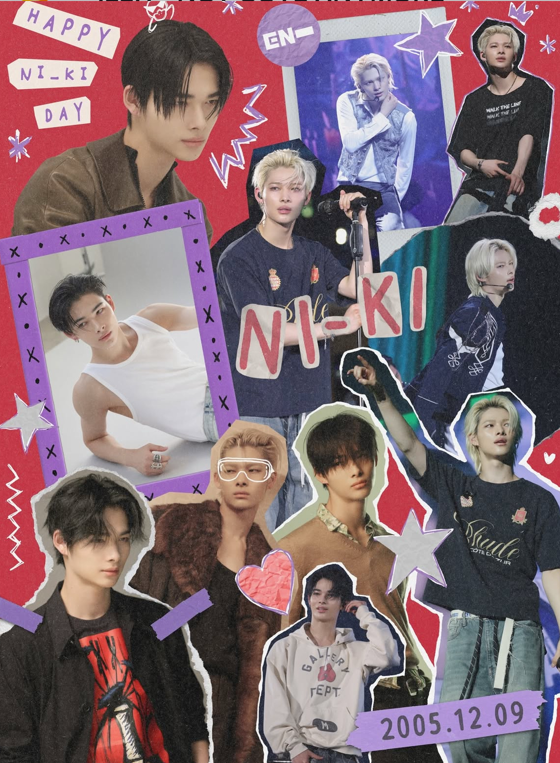 NI-KI (ENHYPEN)的幕後花絮