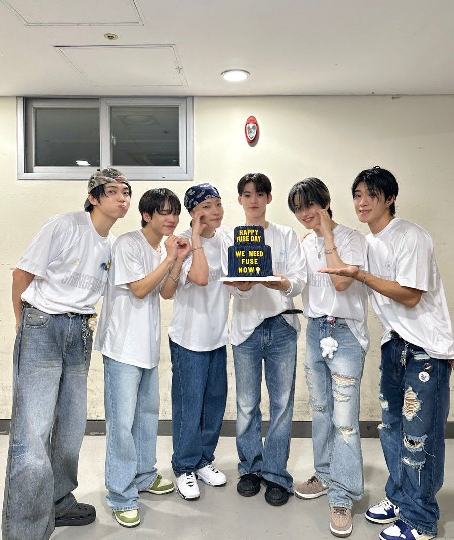 A moment captured by ONF's fan