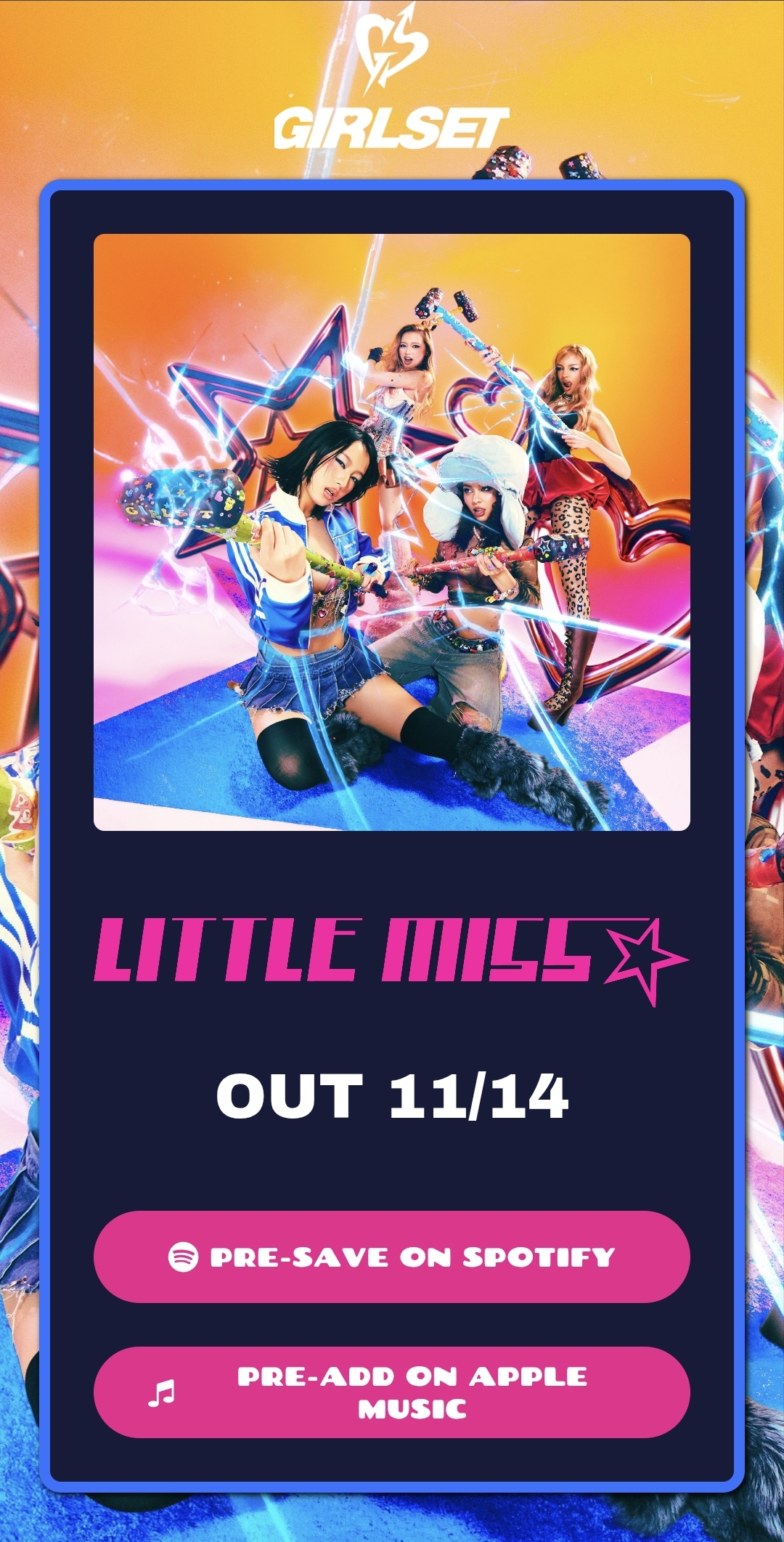 Fandom-recommended wallpaper image of GIRLSET