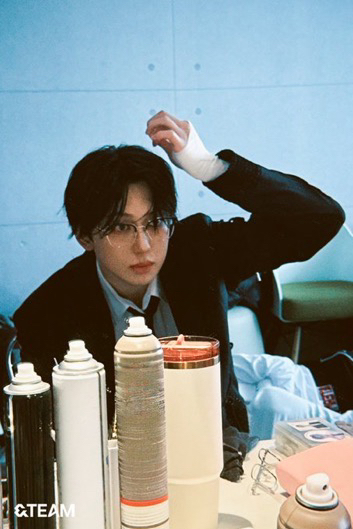 A moment captured by Fuma (&TEAM)'s fan