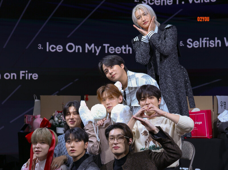 Recent activity shot of ATEEZ