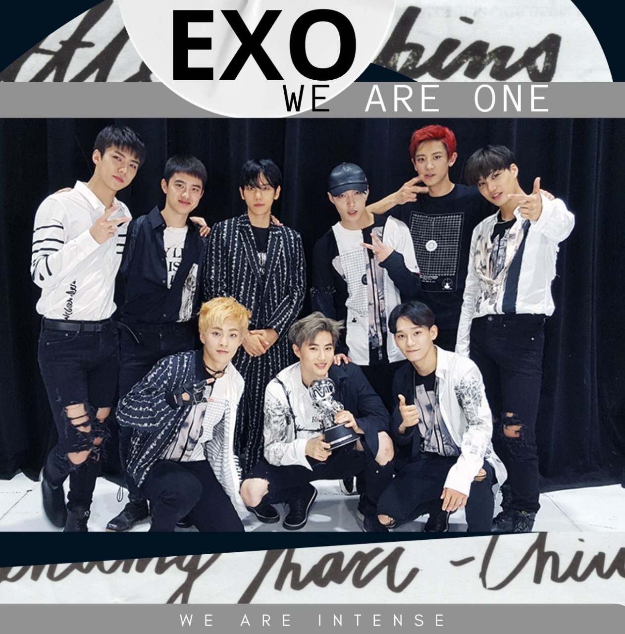 Recent activity shot of EXO