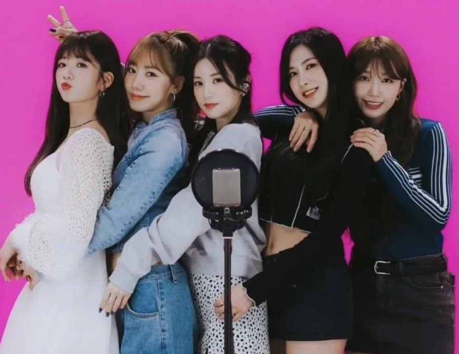Momen yang diabadikan oleh penggemar Apink