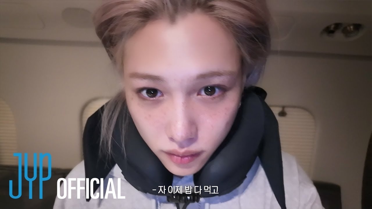 A moment captured by Felix (Stray Kids)'s fan