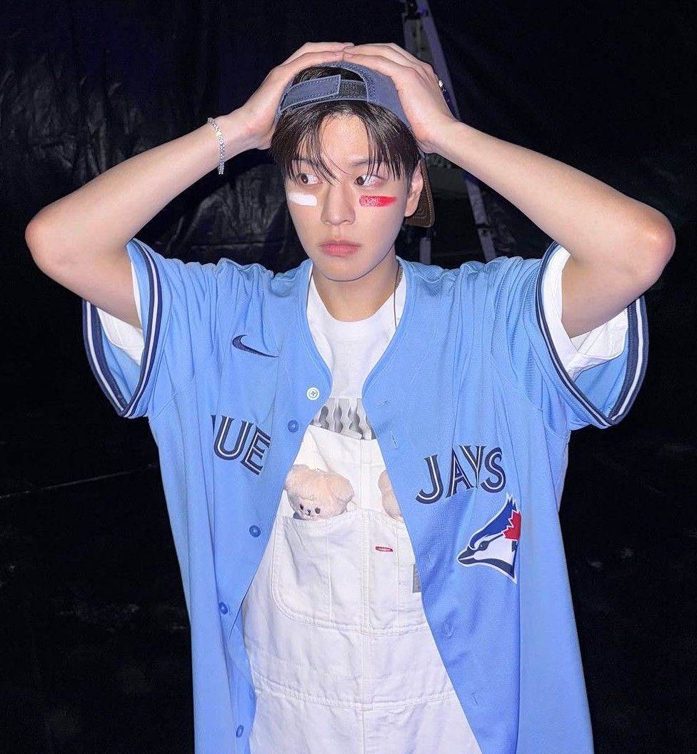 Recent activity shot of Seungmin (Stray Kids)