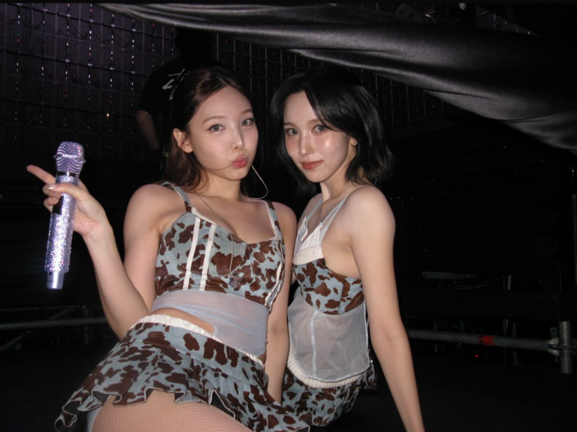 A moment captured by Mina (TWICE)'s fan