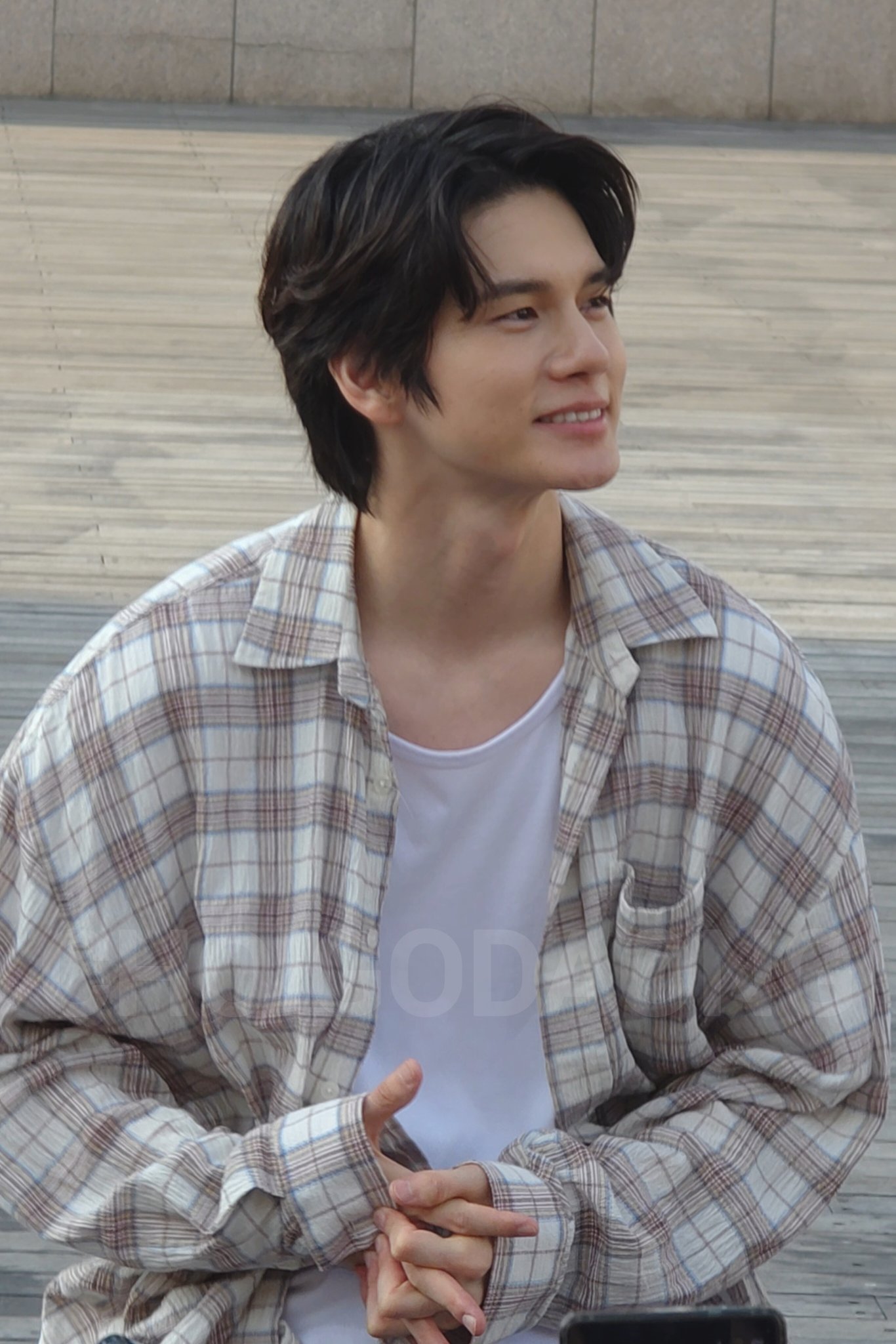 A moment captured by Ong Seongwu's fan