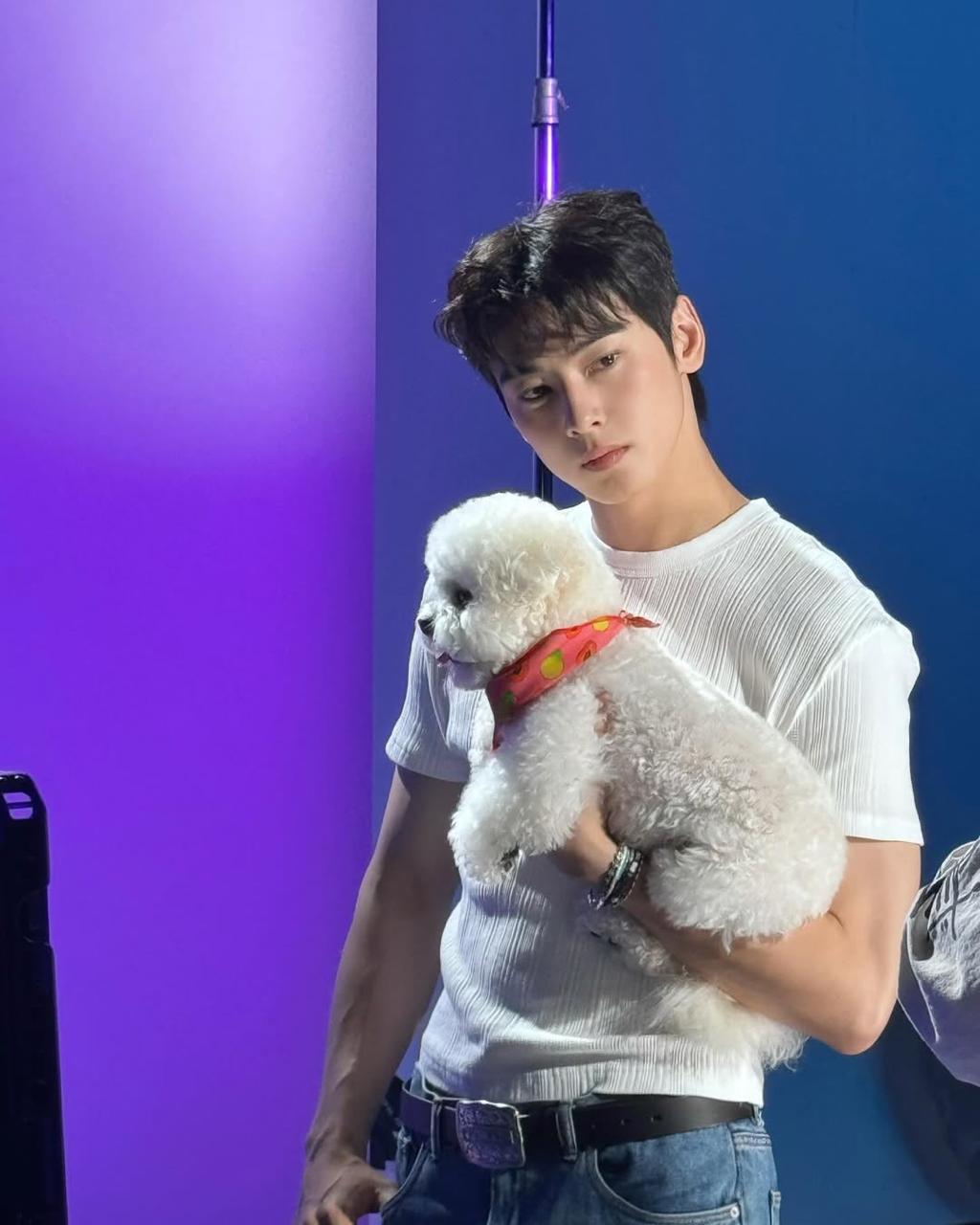 Behind-the-scenes cut of Eunwoo (ASTRO)