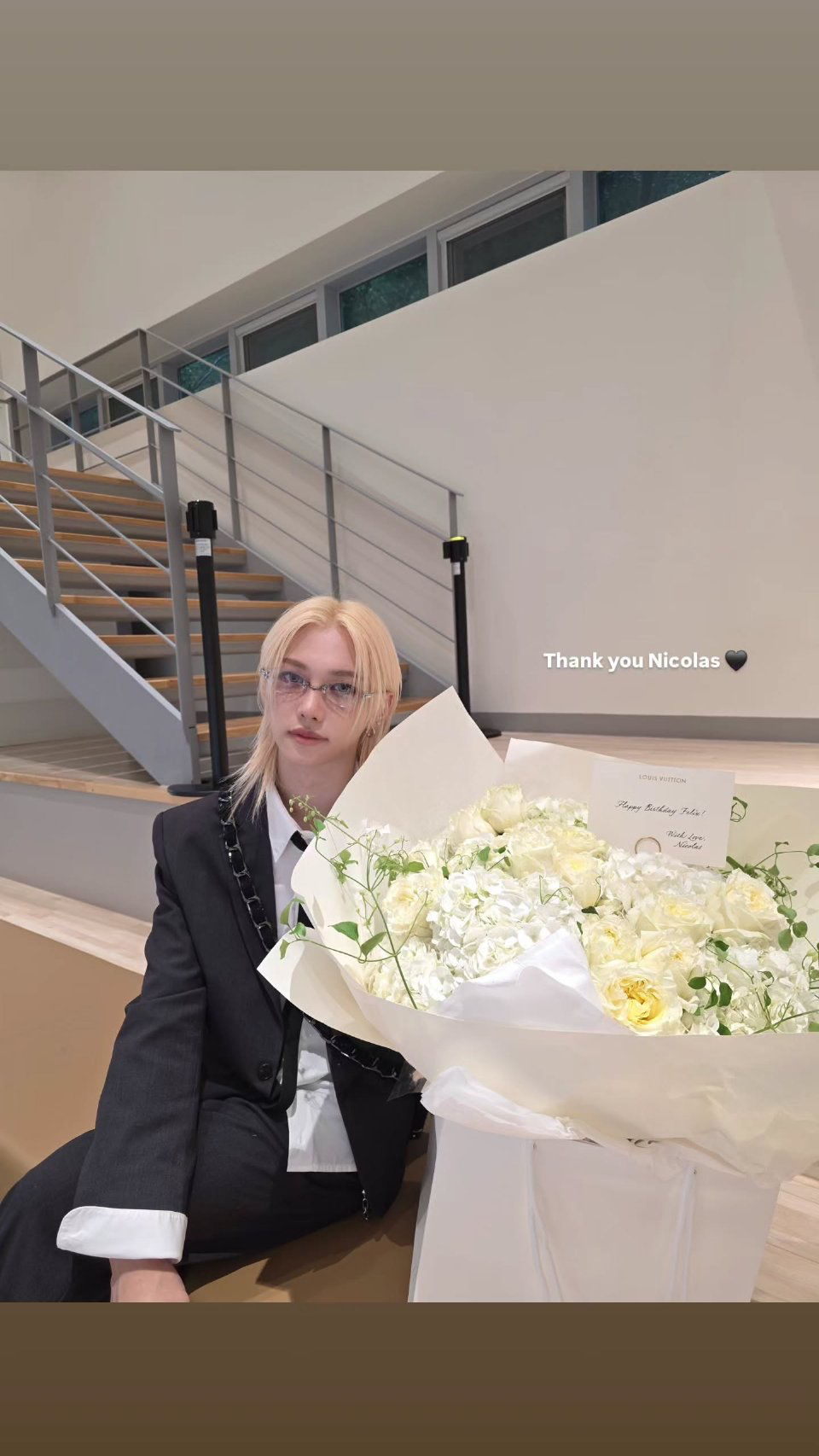 Latest photo of Felix (Stray Kids)