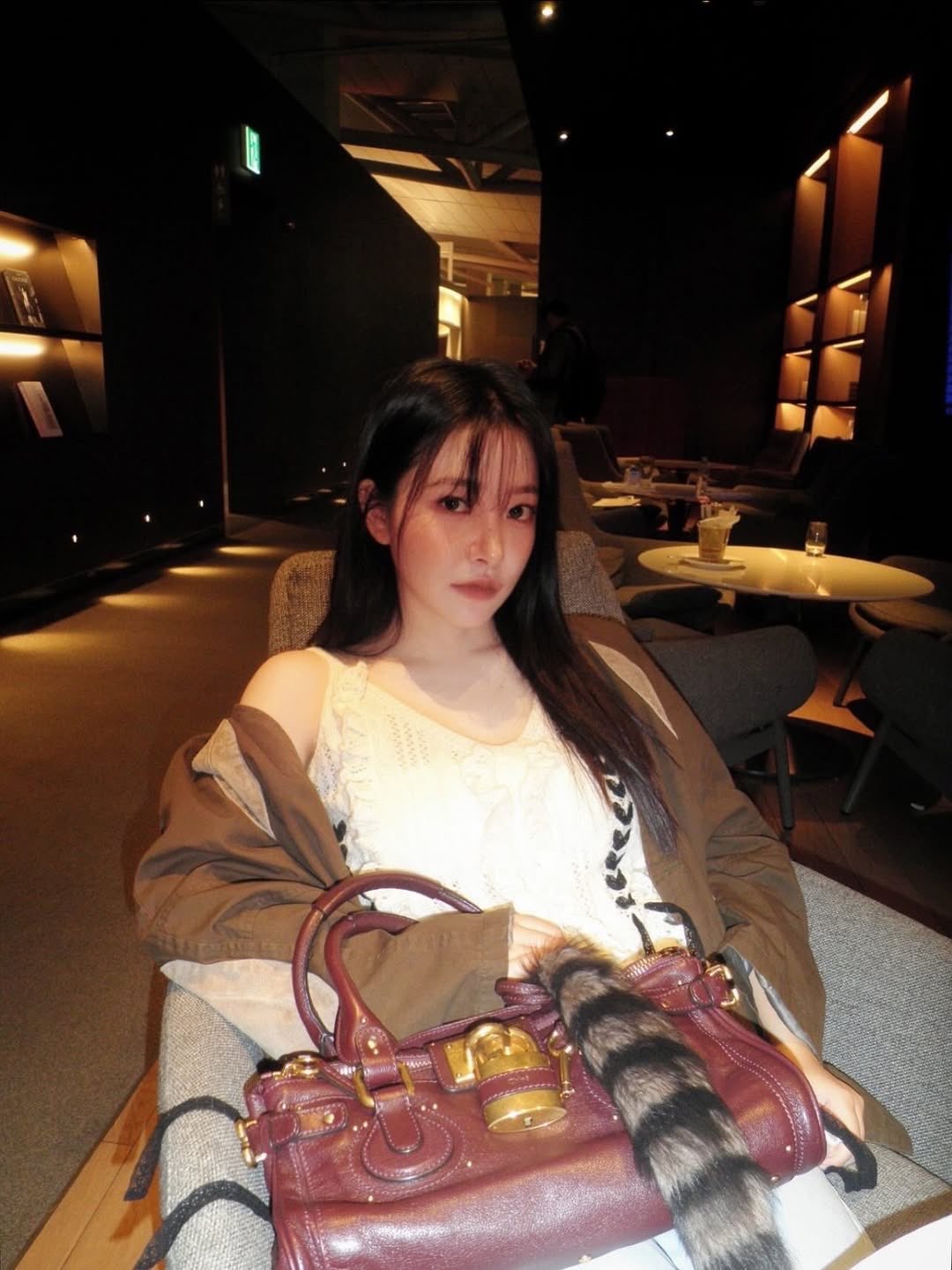 A moment captured by Yeri (Red Velvet)'s fan